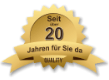 Seit 20 Jahren für Sie vor Ort